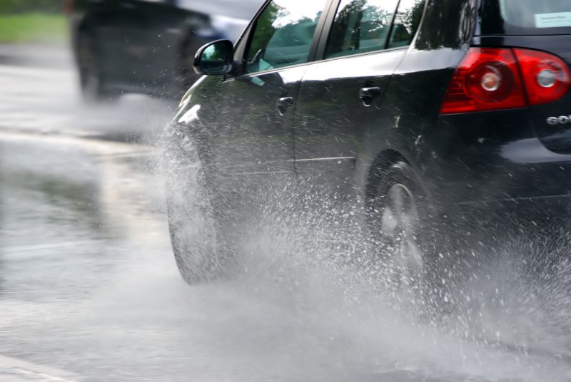 What Is Most Likely To Happen In Rainy Weather While Driving