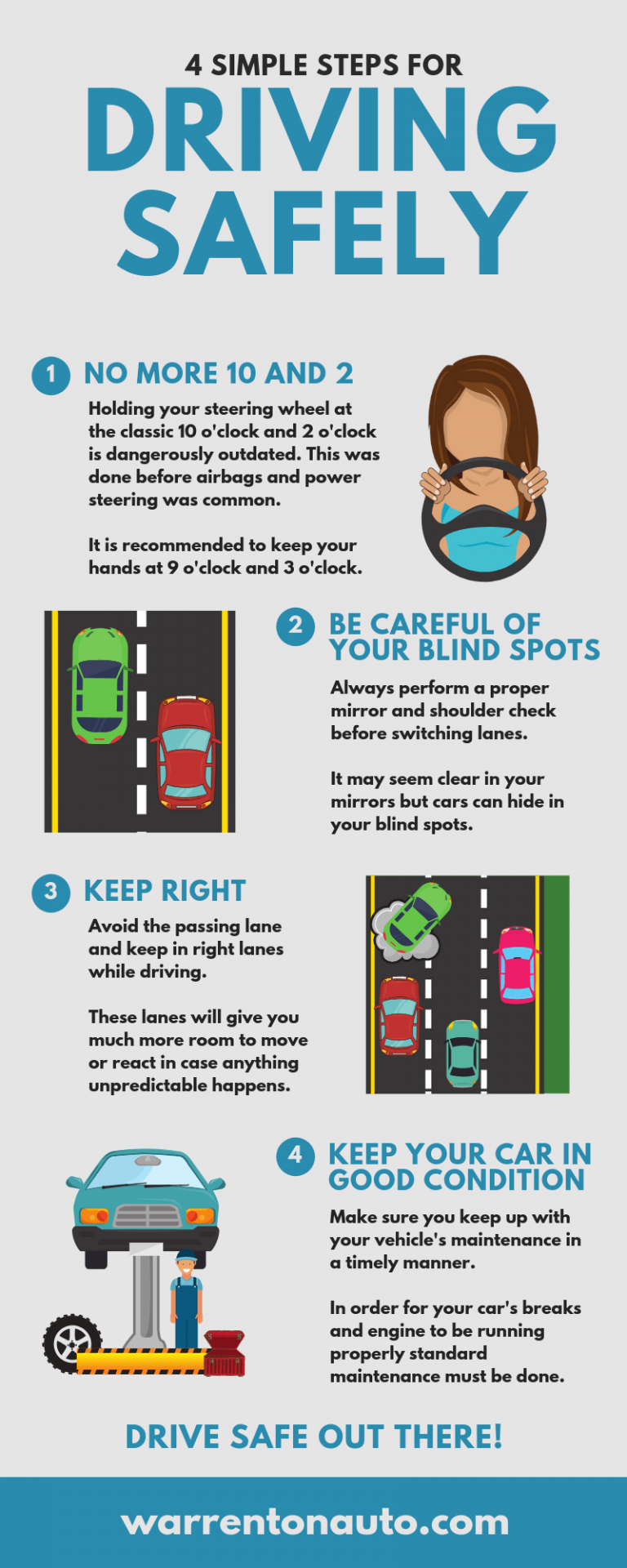 4 Simple Steps for Driving Safety Warrenton Auto Service